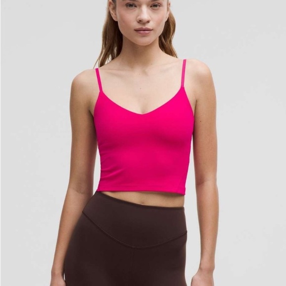 lululemon athletica Passionate Align Cropped Cami Tank Top-Size 2 - Picture 1 of 4
